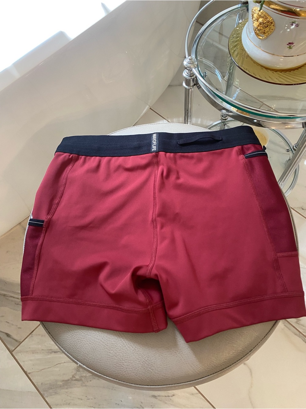NWOT Wolaco Women's Core Half Tight Shorts Size M - Picture 5 of 6